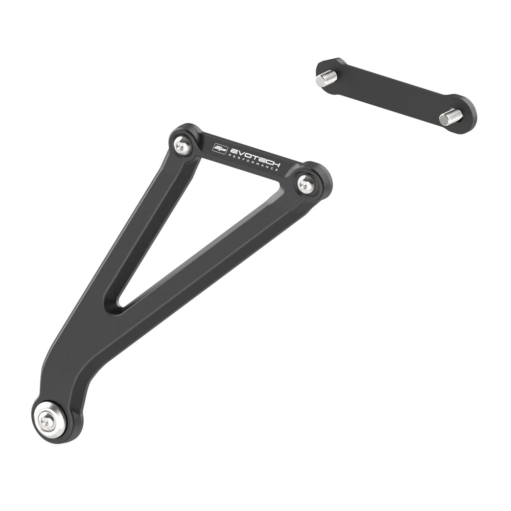 Giá đỡ kim loại màu đen hiệu Evotech Performance kèm thanh nối và bu lông